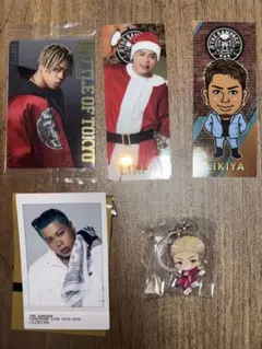 LIKIYA アクリルめじるしチャーム 千社札 ステッカーカード