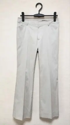 美品　esche　センタープレスストレッチパンツ　春夏　42