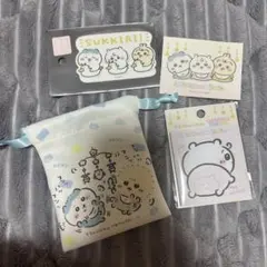 ちいかわベビー ベイビー ステッカー ノベルティ ふせん 巾着
