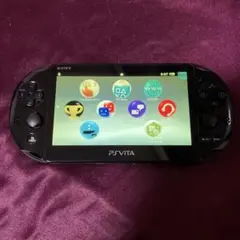 PSVITA 本体 PCH-2000 ブラック メモリーカード 付き
