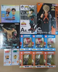 僕のヒーローアカデミア 一番くじ いずく かつき 連なる星霜 フィギュア