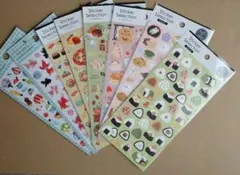 100円ショップシール　８枚