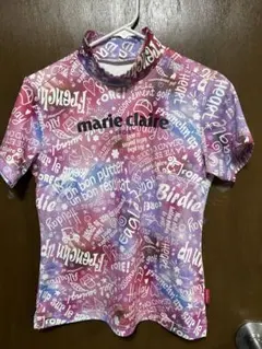marie claire ゴルフモックネックシャツのサムネイル