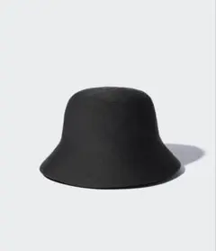UNIQLO UVカットニットバケットハット　ブラック