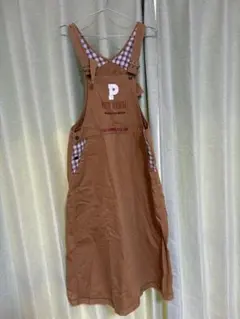 Pink Houseピンクハウス　オーバーオールブラウン