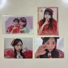 CUTIE STREET きゅーすと 佐野愛花 まとめ売りカード4枚セット