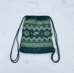NIKE ナップサック ノルディック柄
