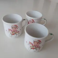 不二家ぺこちゃん マグカップ 3個セット