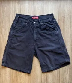 00s Old Supreme ペインターショーツ ブラック USA製 30のサムネイル