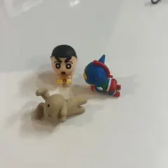 クレヨンしんちゃん ガチャガチャ　3点セット