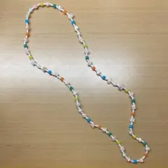 ネックレス ビーズ 石 子供 平成レトロ