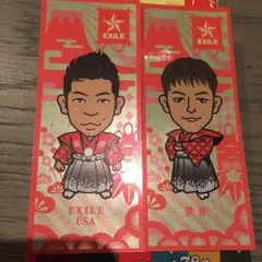 世界 USA 千社札シール