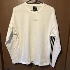 adidas スリーストライプ Tシャツ ホワイト