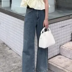 FREE'S MART ベーシックワイドデニムパンツのサムネイル