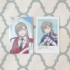 にじさんじ 叶 チェキ風カード 箔押しサイン