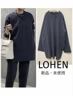 LOHENローヘン ミラノリブクロップドニット - メルカリ