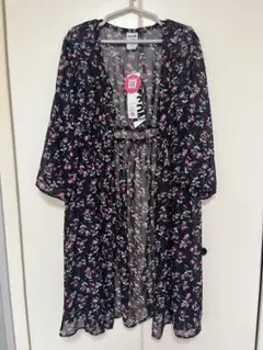 新品未使用 kitson キットソン 花柄 ロングカーディガン