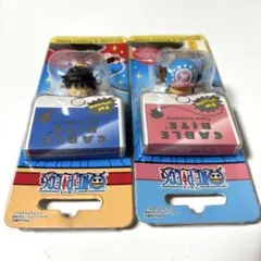 【新品未使用】ケーブルバイト ONE PIECE ルフィ チョッパー 2個セット