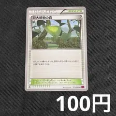 【まとめ買いの場合100円】 巨大植物の森 XY7のサムネイル