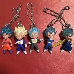 ドラゴンボール　ミニフィギュアキーホルダー 5体セット