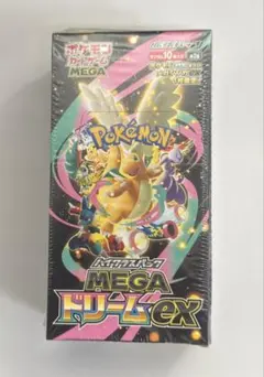 ポケモンカードゲーム　MEGAドリームex 1BOX シュリンク付き　新品未開封