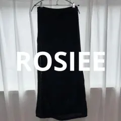 ☆本日限定お値下げ☆ ROSIEE ロージー デニムジャンスカ ブラック Sugar Rose ROSIEE/ロージーの デニムジャンスカ R712709 手洗い