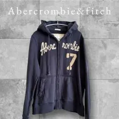 Abercrombie & Fitch ネイビー パーカー M