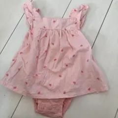 carter's ストライプ柄ロンパース 9m