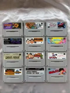 スーパーファミコン ゲームソフト まとめ売り12本セット バットマン 等