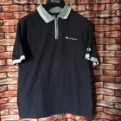 champion チャンピオン ポロシャツ ネイビー M