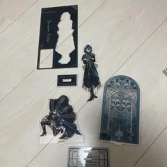 悪魔執事と黒い猫 あくねこ バスティン アクスタ 缶バッジ