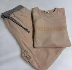 【新品未使用】ジェラートピケオム スウェット上下セット Mサイズ