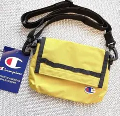 新品タグ付　Champion チャンピオン ショルダーバッグ サコッシュ 黄色のサムネイル