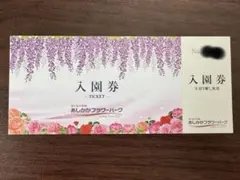 【あしかがフラワーパーク】入園券1枚のサムネイル