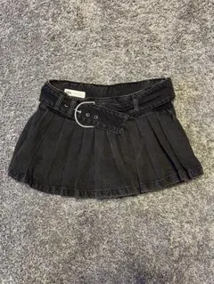ZARA ブラック デニム　ミニスカート XS ザラ　Y2K 　ボトムス