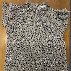 UNIF レオパード柄 フリルブラウス Sサイズ - メルカリ
