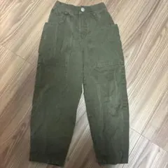 ZARA カーゴパンツ サイズ128cm カーキ