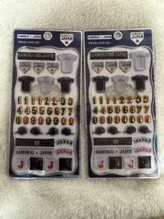 ⑤2026WBC侍ジャパン　プチドロップシール2つ 大谷翔平