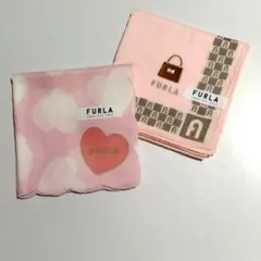 FURLA フルラ ハンカチ〈2枚〉【新品タグ付】