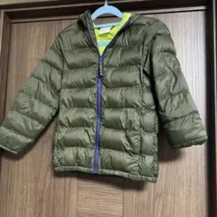 新品　オリーブグリーン 中綿コート 130サイズ