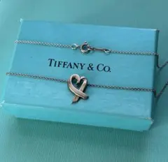 Tiffany & Co. ハート型ネックレス　ラビングハート