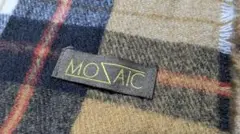 【美品/値下げ⭕】MOSAIC チェック柄 マフラー