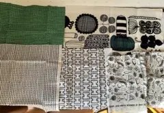 はぎれセット６枚　マリメッコ　アルテック　スコープ