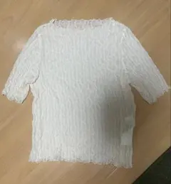 アーバンリサーチ　レースTシャツ　アイボリーのサムネイル