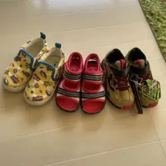 キッズシューズセット（イエロー＆レッド）