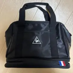 ルコックスポルティフ　黒　ゴルフ　カートバッグ　美品のサムネイル