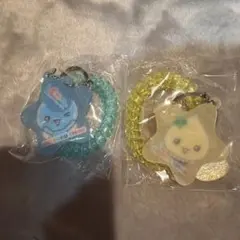 しずくちゃん　スプリングゴムキーホルダー　セット