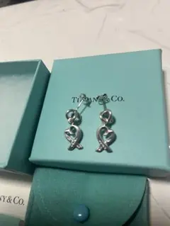 ティファニー ラビングハート ピアス 片耳 Tiffany シルバー 925
