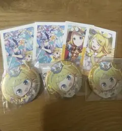 プロセカ 鏡音リン 缶バッジ カード セット