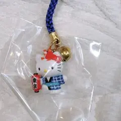 ハローキティ ストラップ 江戸前　東京限定
